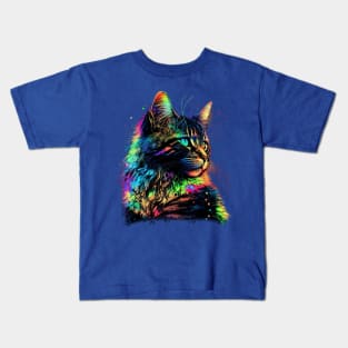 Maine Coon Kitten Kids T-Shirt